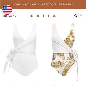 Baiia Bahamas Reversible Wrapsuit
